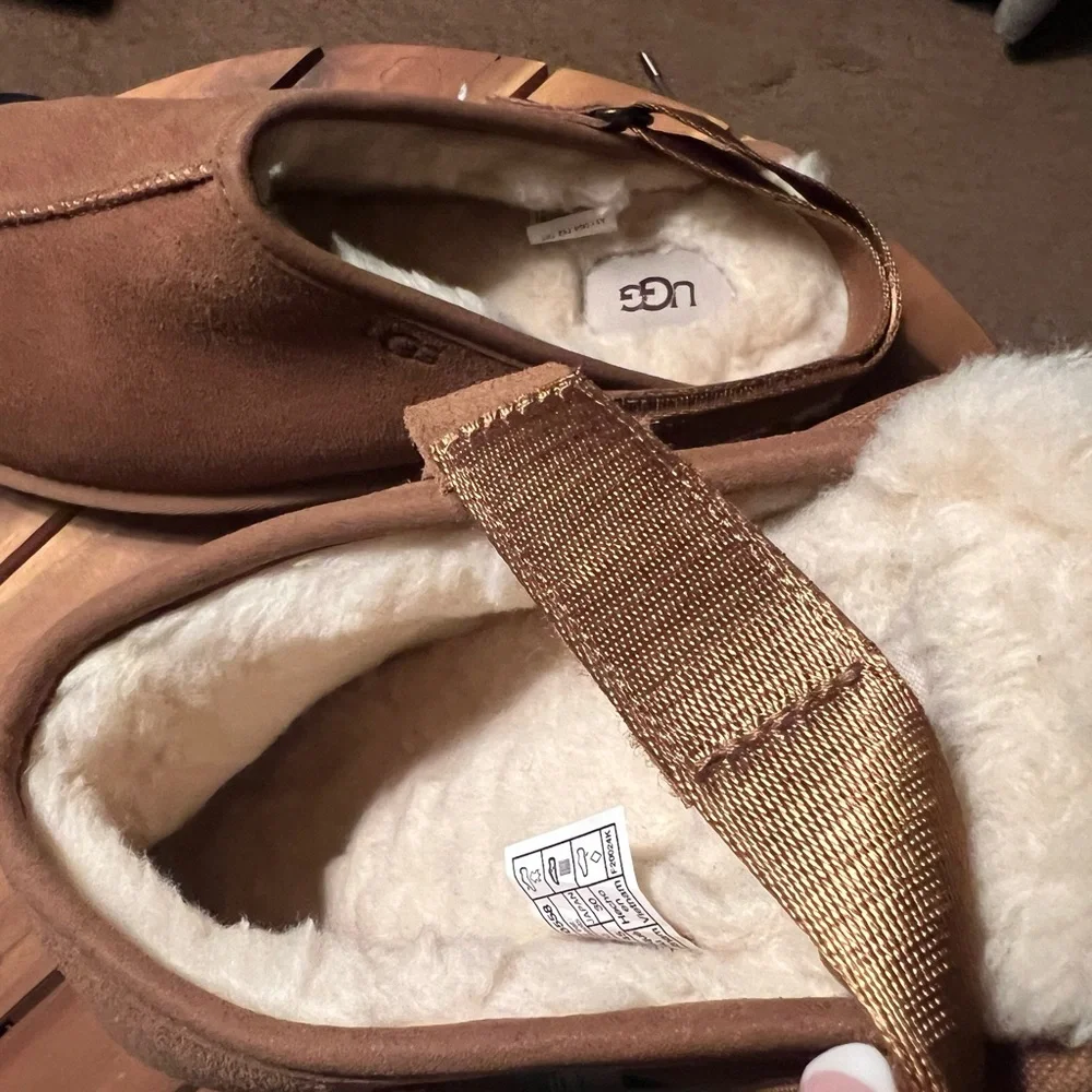 UGG Men's Brown Suede Loafers - Picture 5 of 7